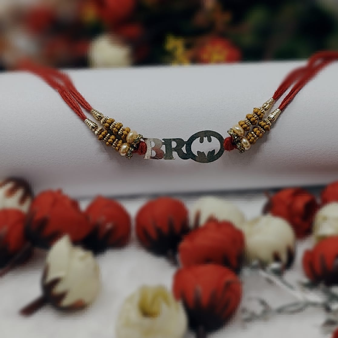 iconic silver rakhi